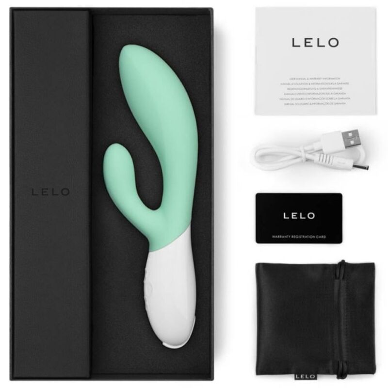 Lelo Ina 3 vibratore rabbit verde alghe silicone