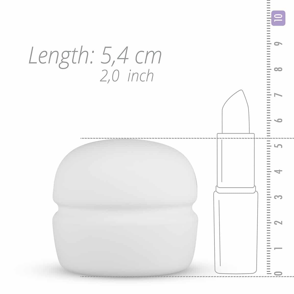 Europe Magic Wand Silky Touch testina silicone setosa