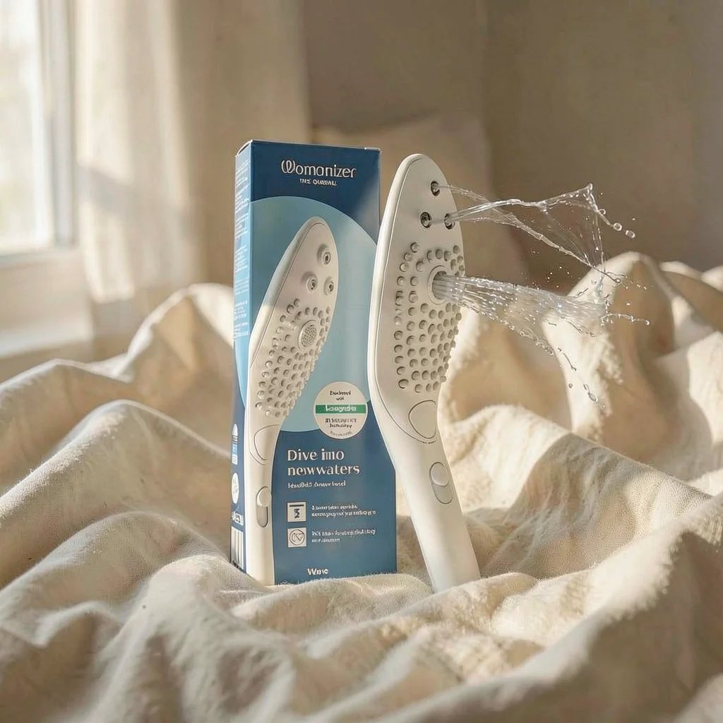 Womanizer Wave soffione doccia bianco stimolante
