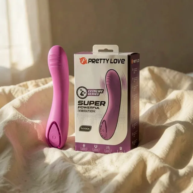 Pretty Love DJ Dick stimolatore punto G viola 12,7 cm
