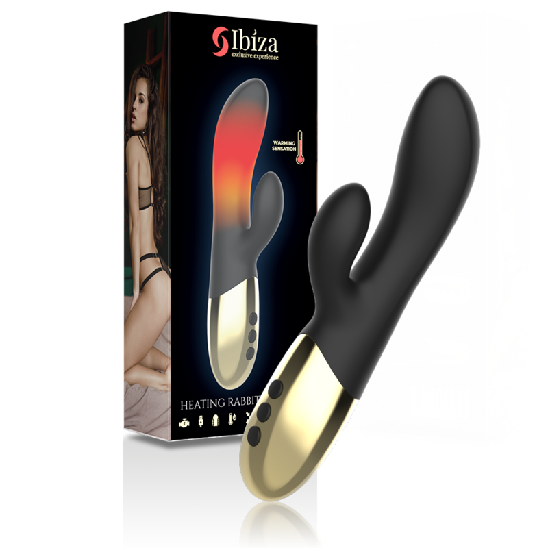 Ibiza Heating Rabbit Vibrator rabbit riscaldante 10 funzioni