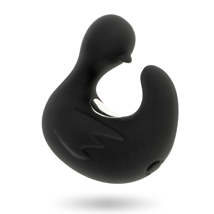 Black&Silver Duckymania stimolatore clitoride da dito silicone