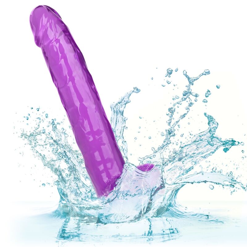 CalExotics Size Queen dildo realistico viola ventosa