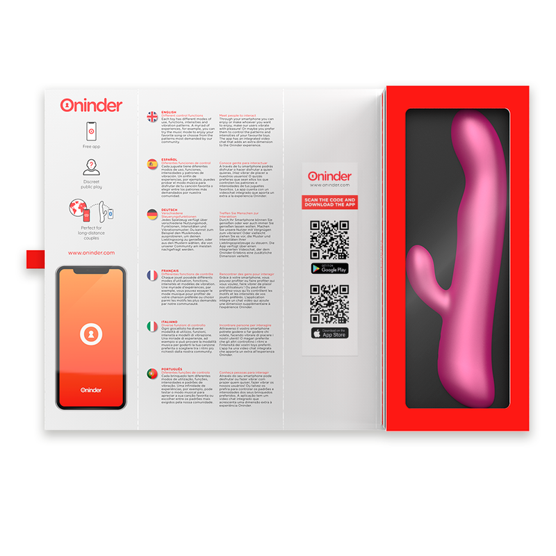 Oninder Rabbit Rotation vibratore rabbit rotante