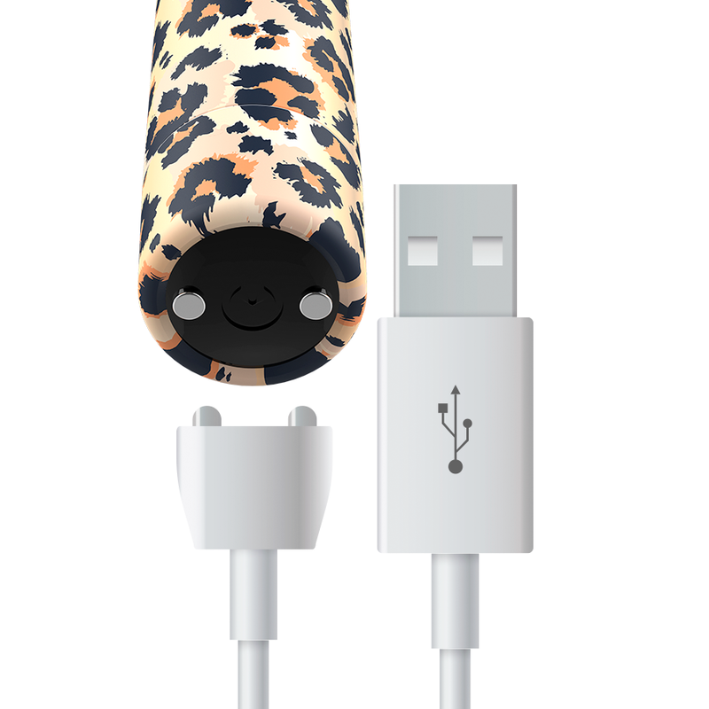 Custom Bullets Leopard bullet vibratore silicone impermeabile