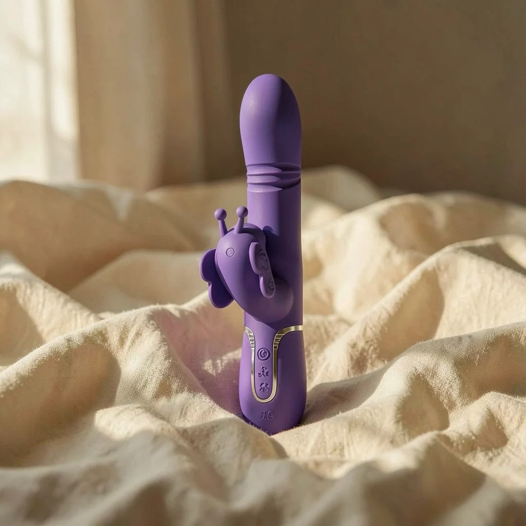 Pretty Love Farfalla 4 in 1 vibratore 4 motori viola