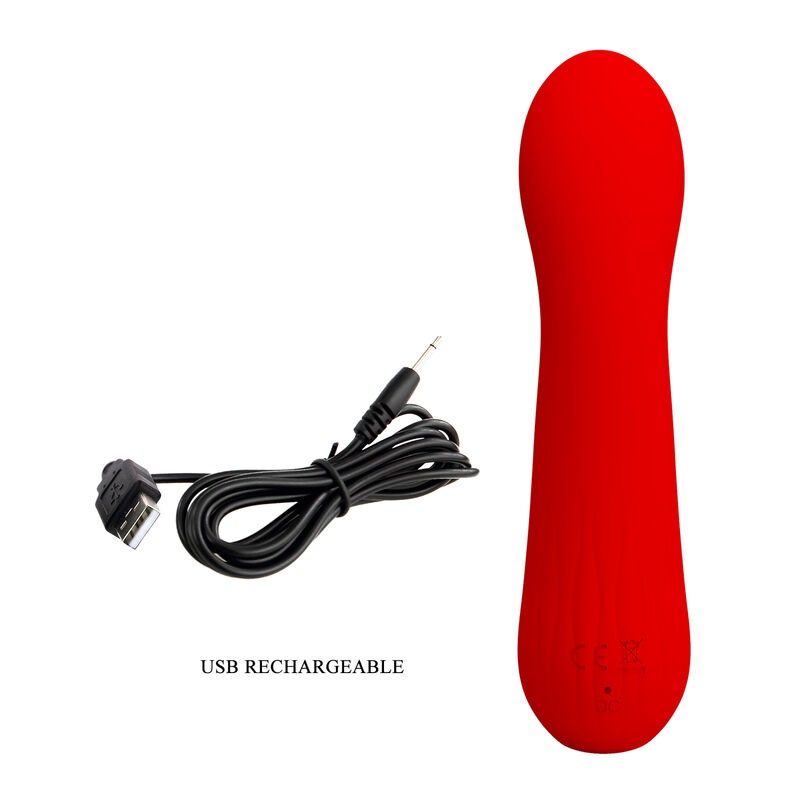 Frutille Pretty Love Faun vibratore punto G rosso 12 modi