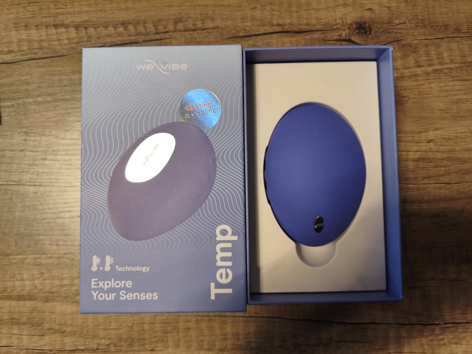 We-Vibe Temp stimolatore clitorideo caldo-freddo arancione