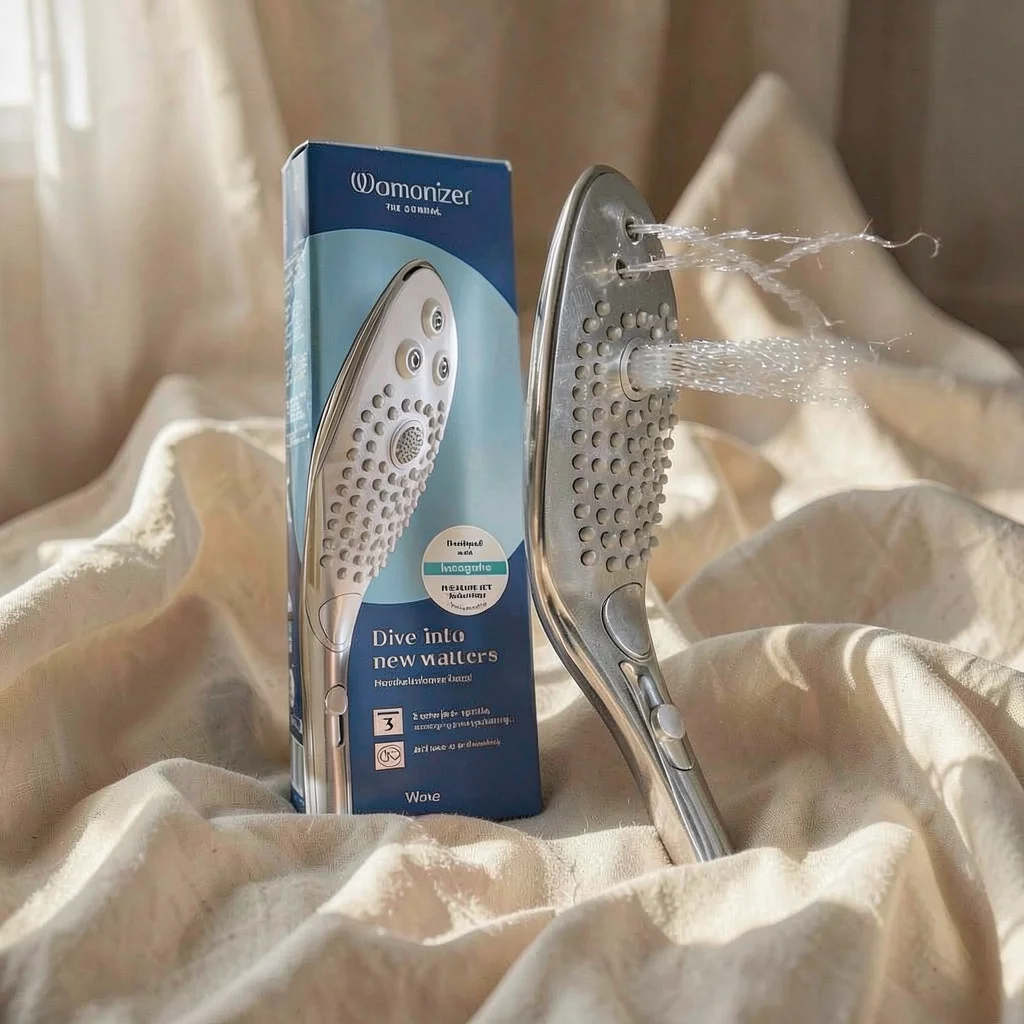 Womanizer Wave Cromato soffione doccia stimolante