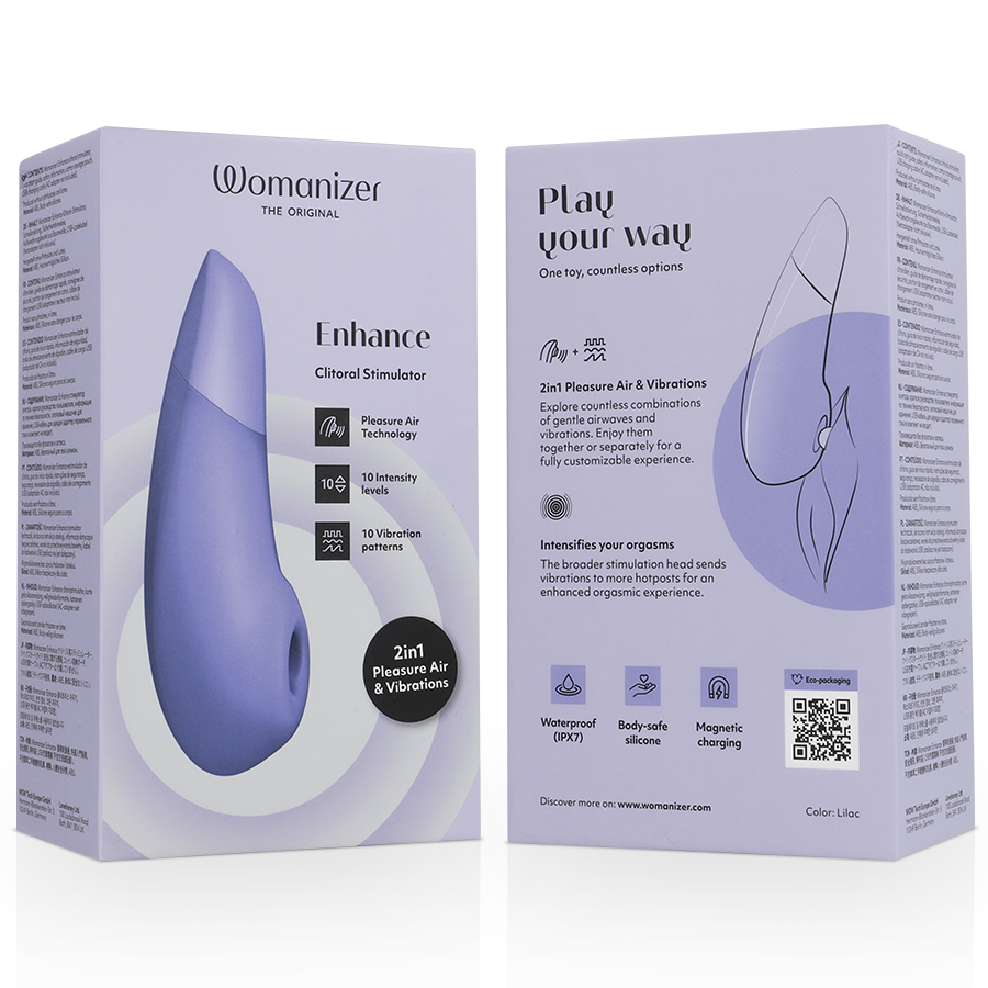 Womanizer Enhance stimolatore clitorideo lilla