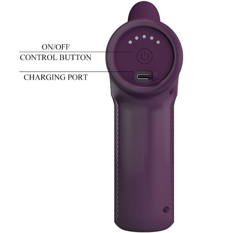 Pretty Love DJ Scholar Vibratore Spinta Viola