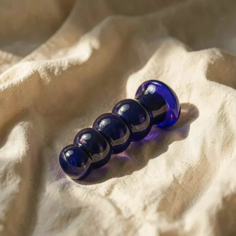 ToyJoy Buttocks Radiant plug anale in vetro vibrante