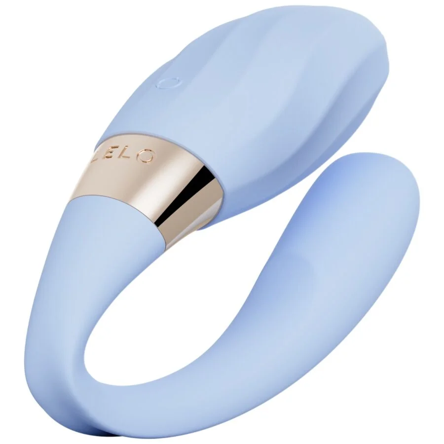 LELO Tiani Twist vibratore di coppia celeste con app