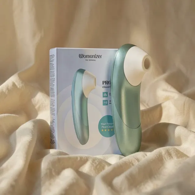 Womanizer Pro Verde Salvia stimolatore clitorideo compatto