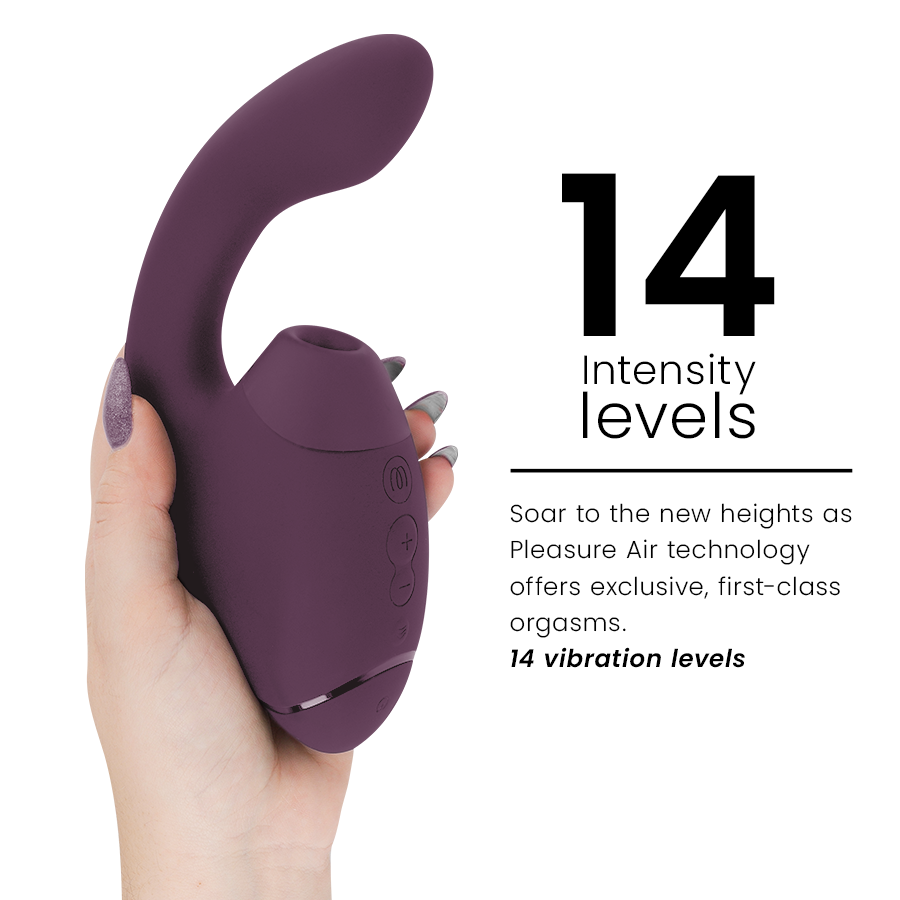 Womanizer Duo Next Viola Scuro stimolatore clitoride air