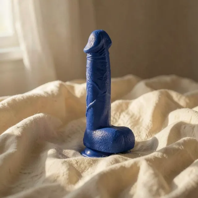CalExotics Captain Admiral vibratore realistico blu