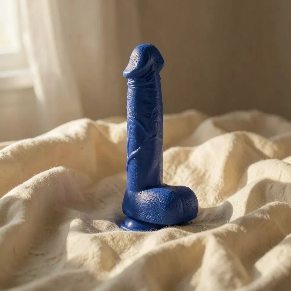 CalExotics Captain Admiral vibratore realistico blu