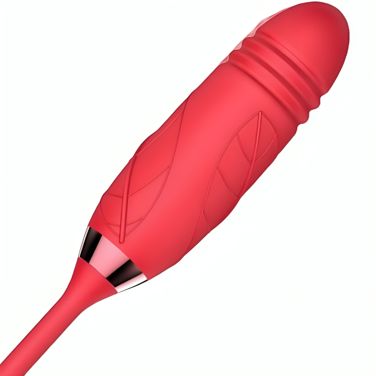 Armony Delight Flower stimolatore clitoride rosso aspirazione