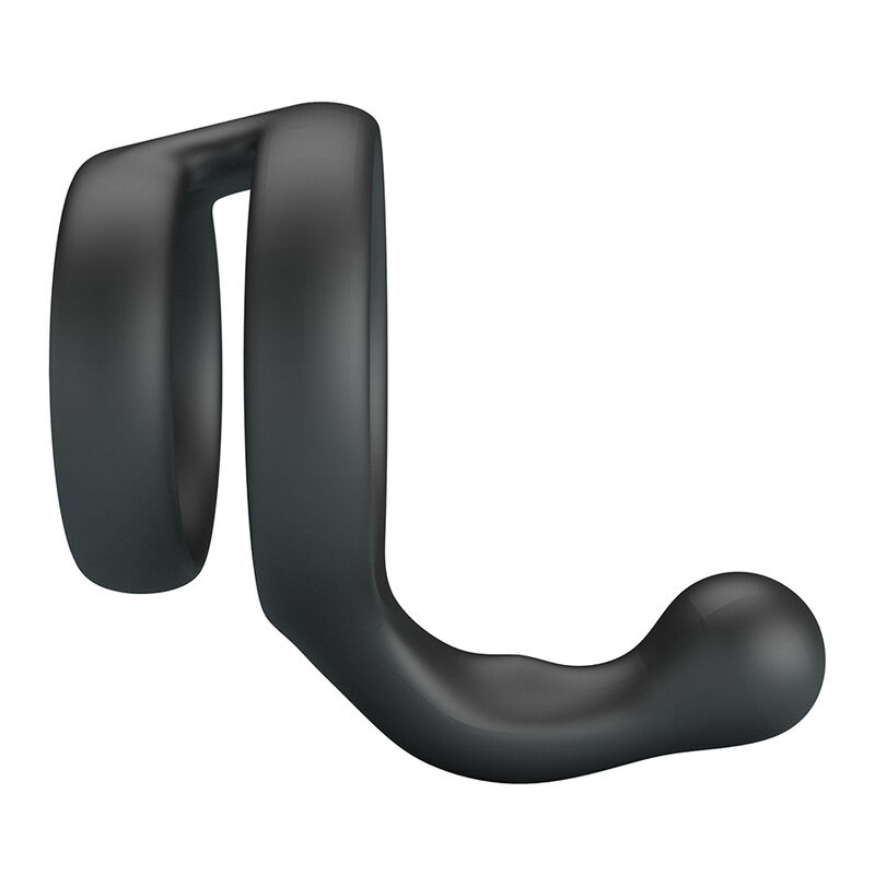 Crazy Bull Yancy anello fallico doppio nero in silicone