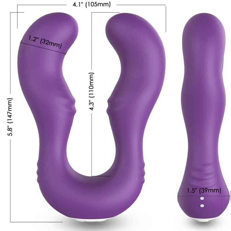 Armony Seraph Viola rabbit vibrante telecomando