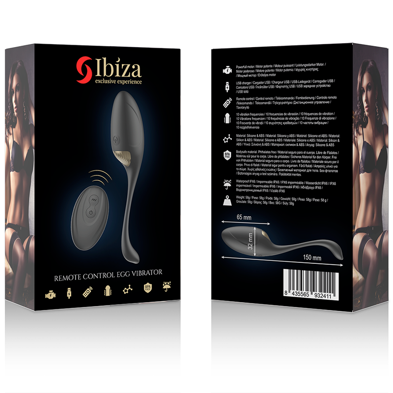Ibiza Egg Vibrator uovo vibrante telecomando