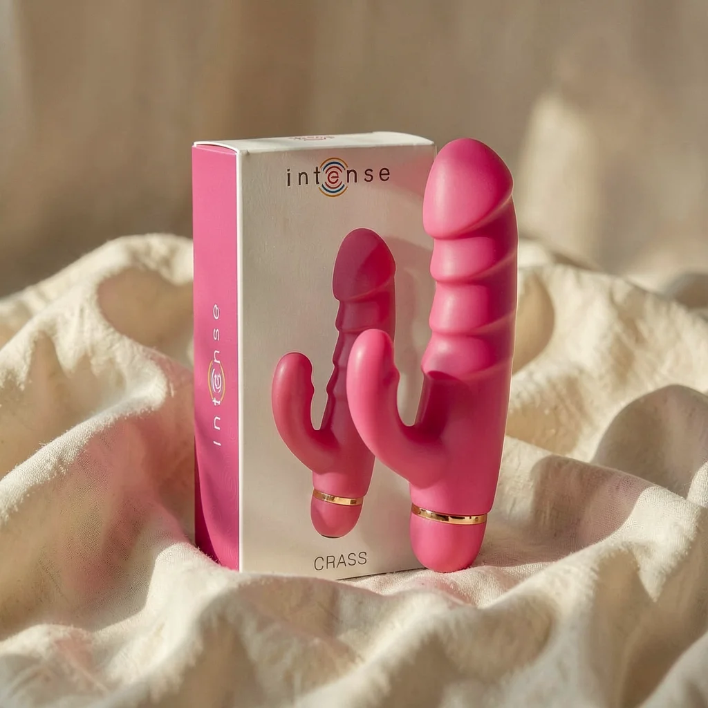 Intense Crass vibratore rabbit rosa silicone 20 modalità