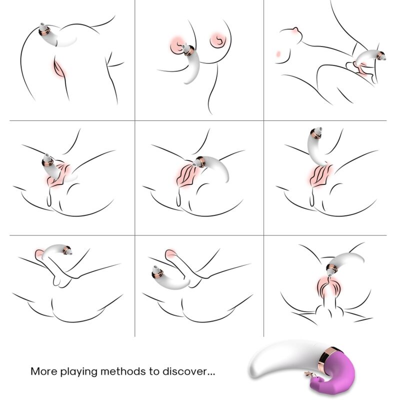 Armony Sweetmoon Rosa stimolatore clitoride aspirante