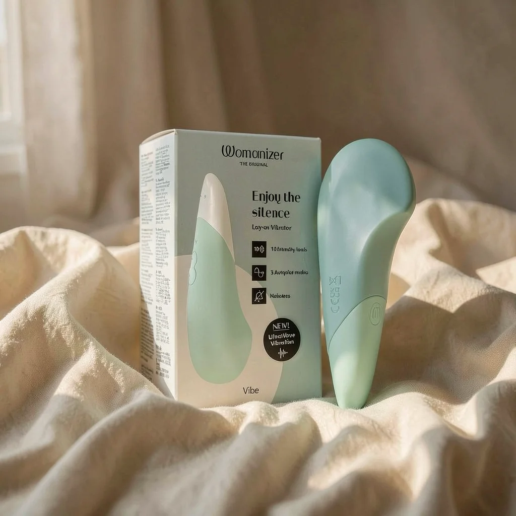 Womanizer Vibe Salvia stimolatore clitorideo silenzioso