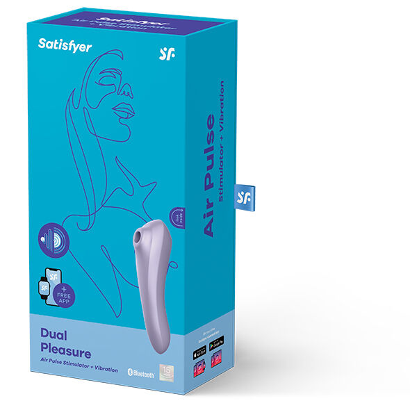 Satisfyer Dual Pleasure Malva stimolatore clitoride air pulse