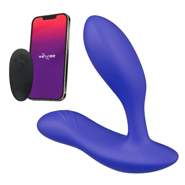 We-Vibe Vector+ plug anale prostata blu app