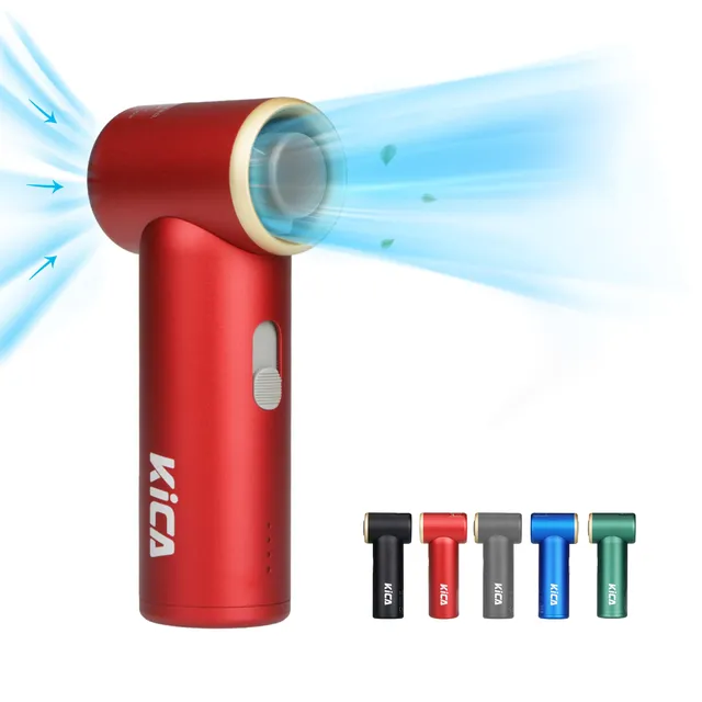 Kica JetFan Mini ventilatore portatile rosso 14 ore