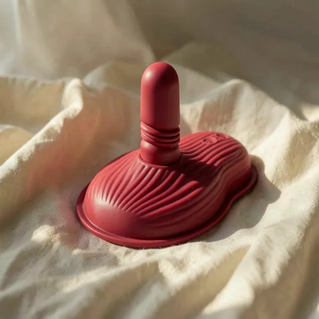 CalExotics Dual Rider Rosso vibratore spingente telecomando