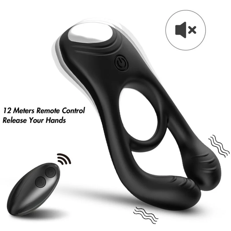 Armony Veyron vibratore di coppia nero telecomando