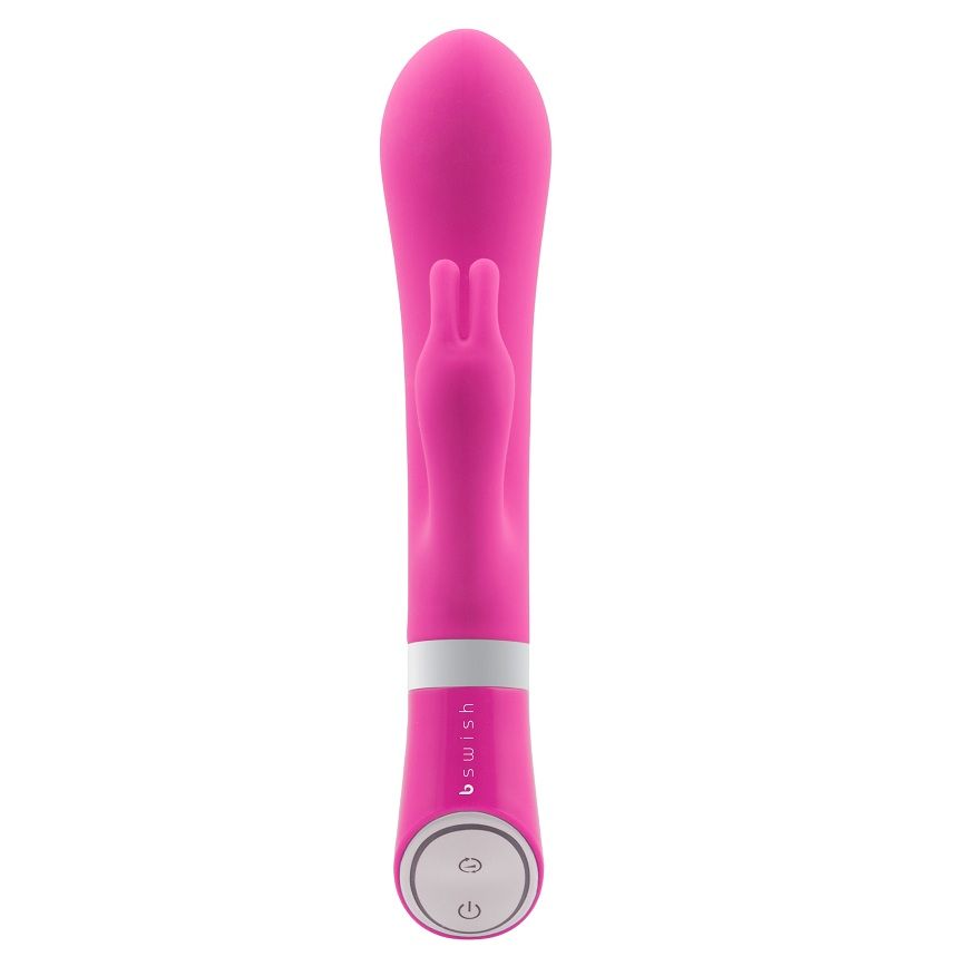 B Swish Bwild Deluxe Bunny vibratore rabbit lampone 2 motori