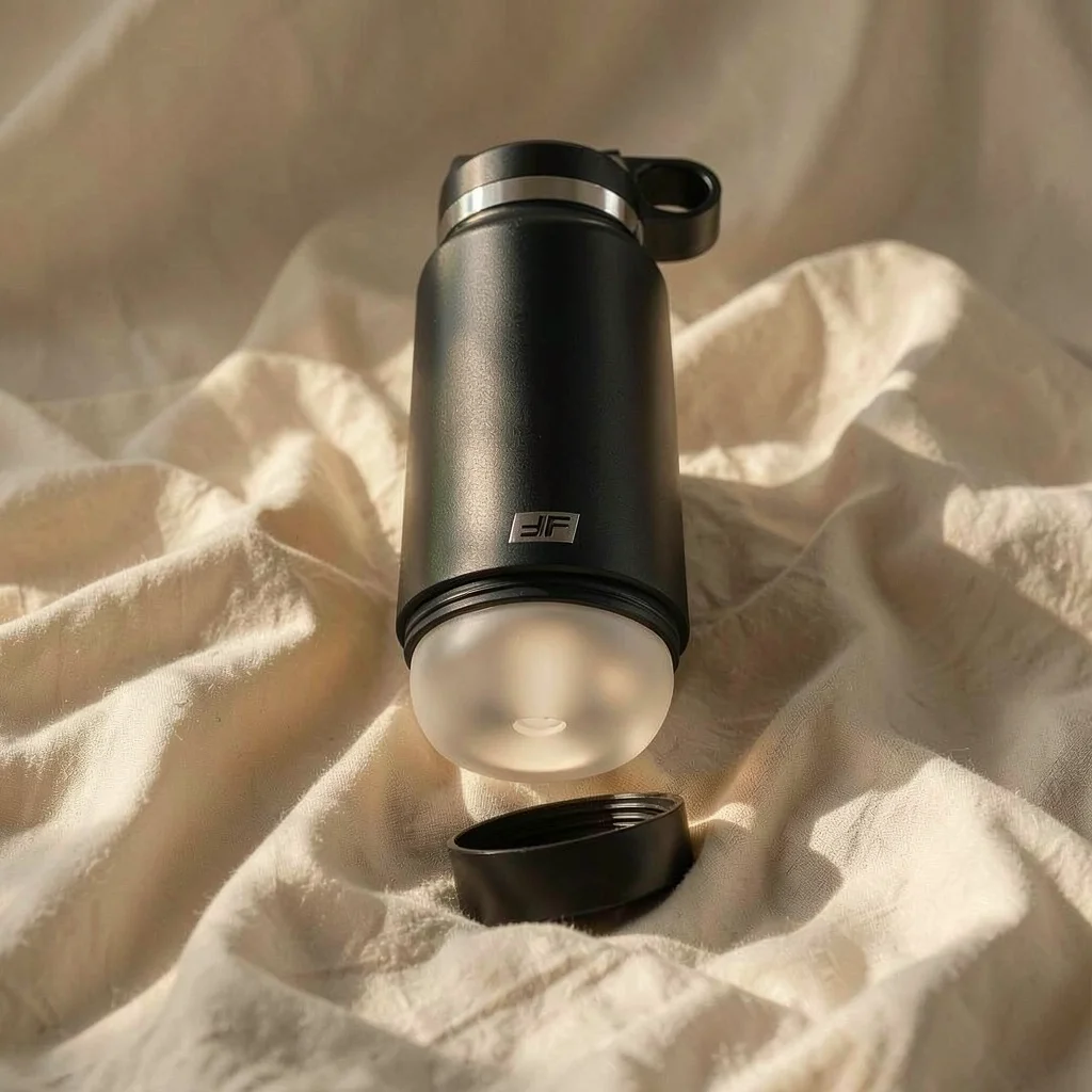 PDX Plus Fap Flask masturbatore discreto trasparente