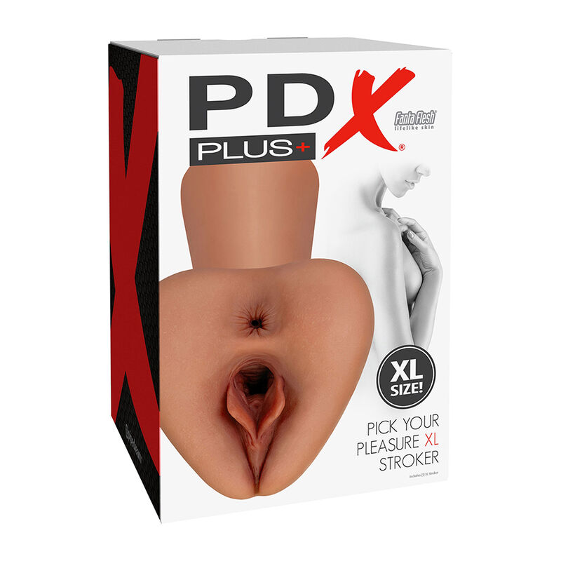 PDX Plus Pick Your Pleasure XL masturbatore doppio ingresso