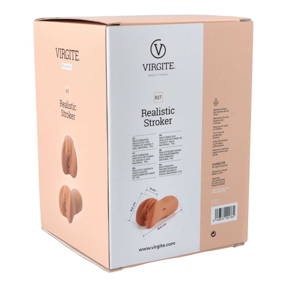 Love Hit by Virgite R17 masturbatore vagina flesh realistico