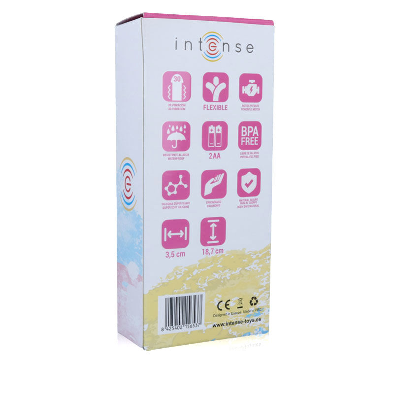 Intense Leo vibratore rosa flessibile 30 modalità