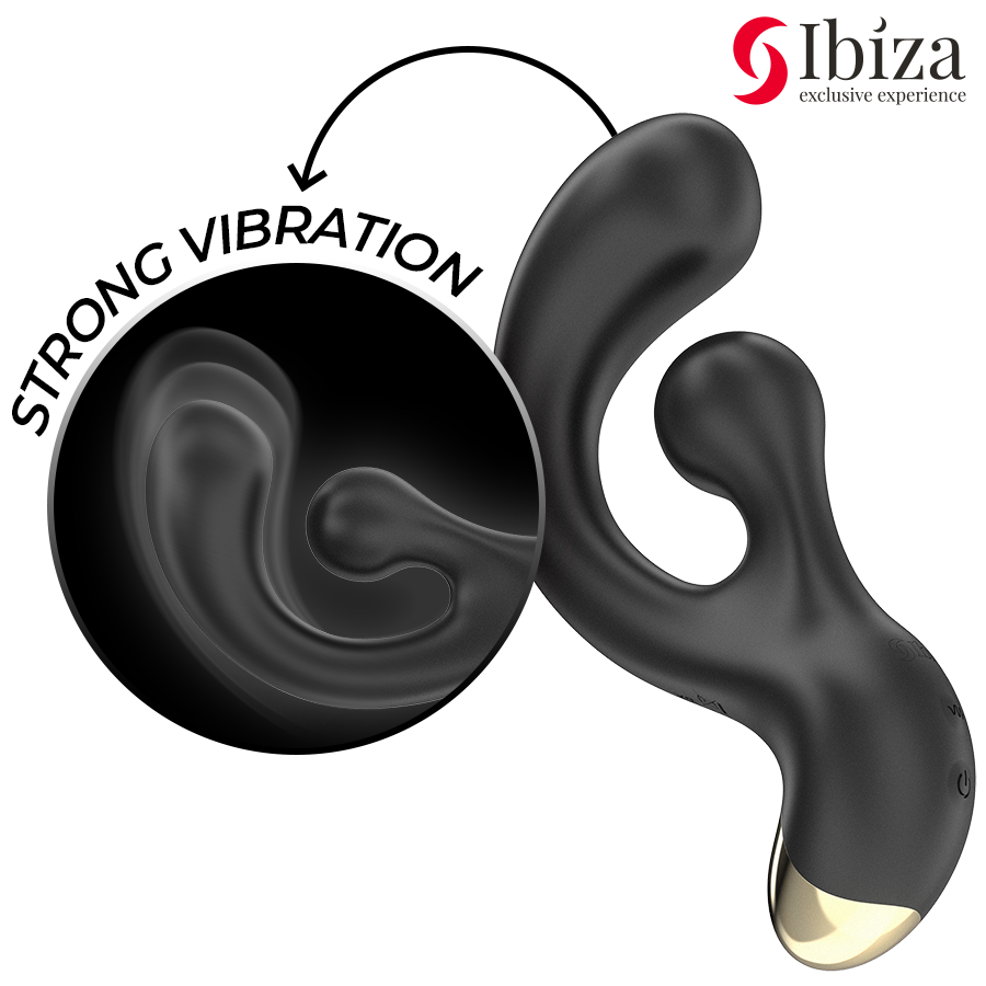 Frutille Ibiza stimolatore rotante punto G 95 mm