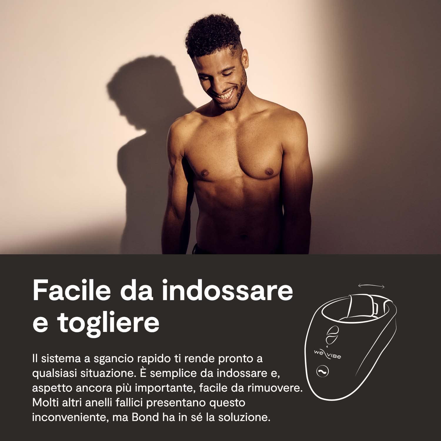 We-Vibe Bond anello vibrante 35/42mm con app