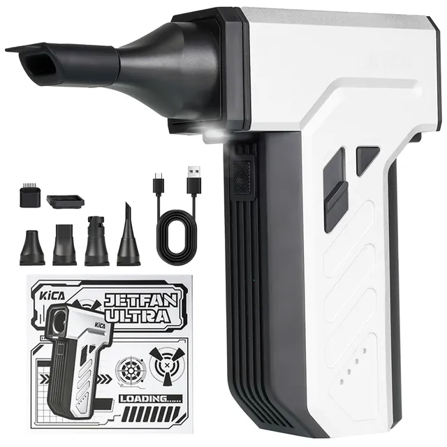 Kica JetFan Ultra soffiatore elettrico bianco ricaricabile