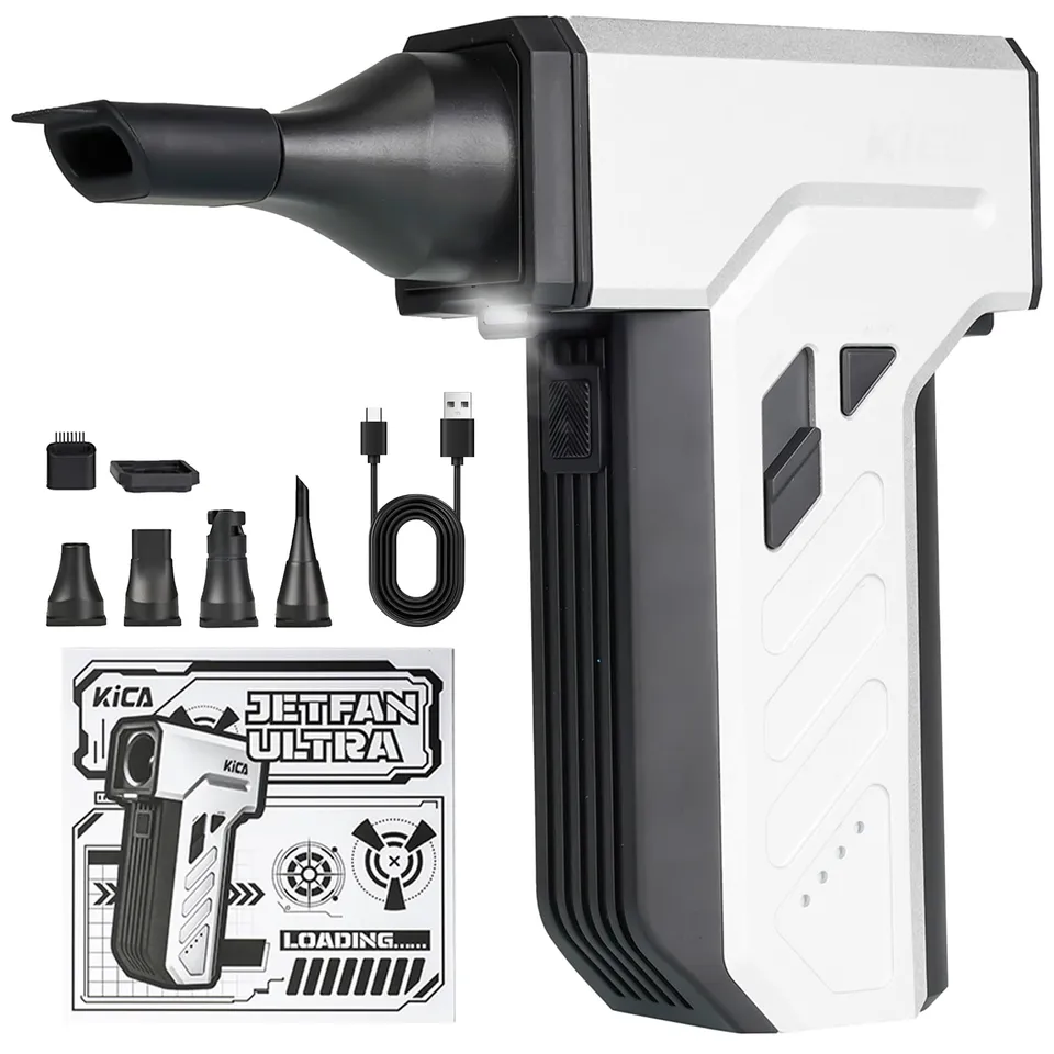 Kica JetFan Ultra soffiatore elettrico bianco ricaricabile