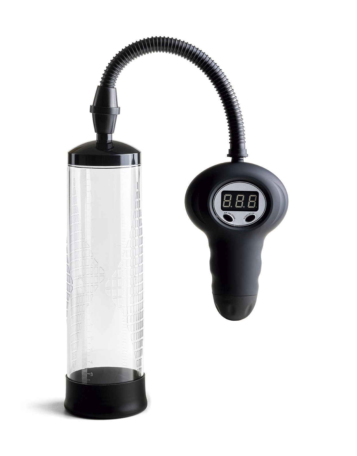 Virgite Love Hit pompa per pene vuoto telecomando LED