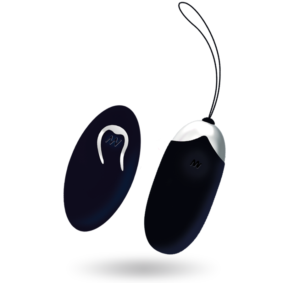 Frutille Intense Flippy II uovo vibrante nero telecomando