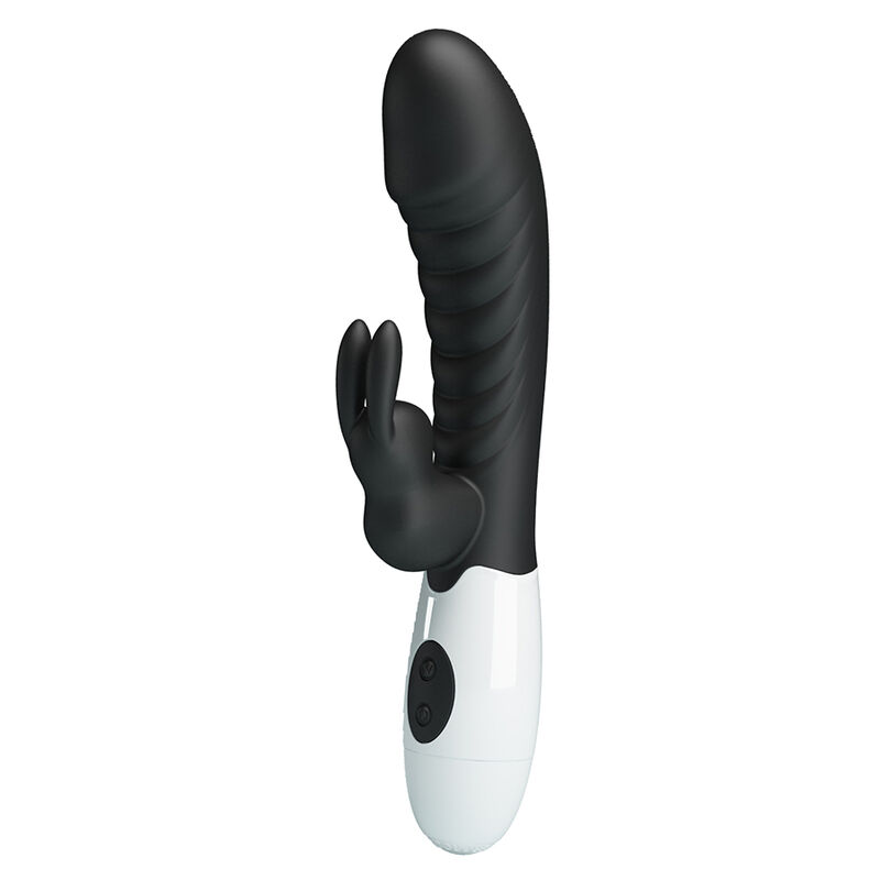 Pretty Love Naughty Bunny vibratore rabbit nero 30 modi silenzioso