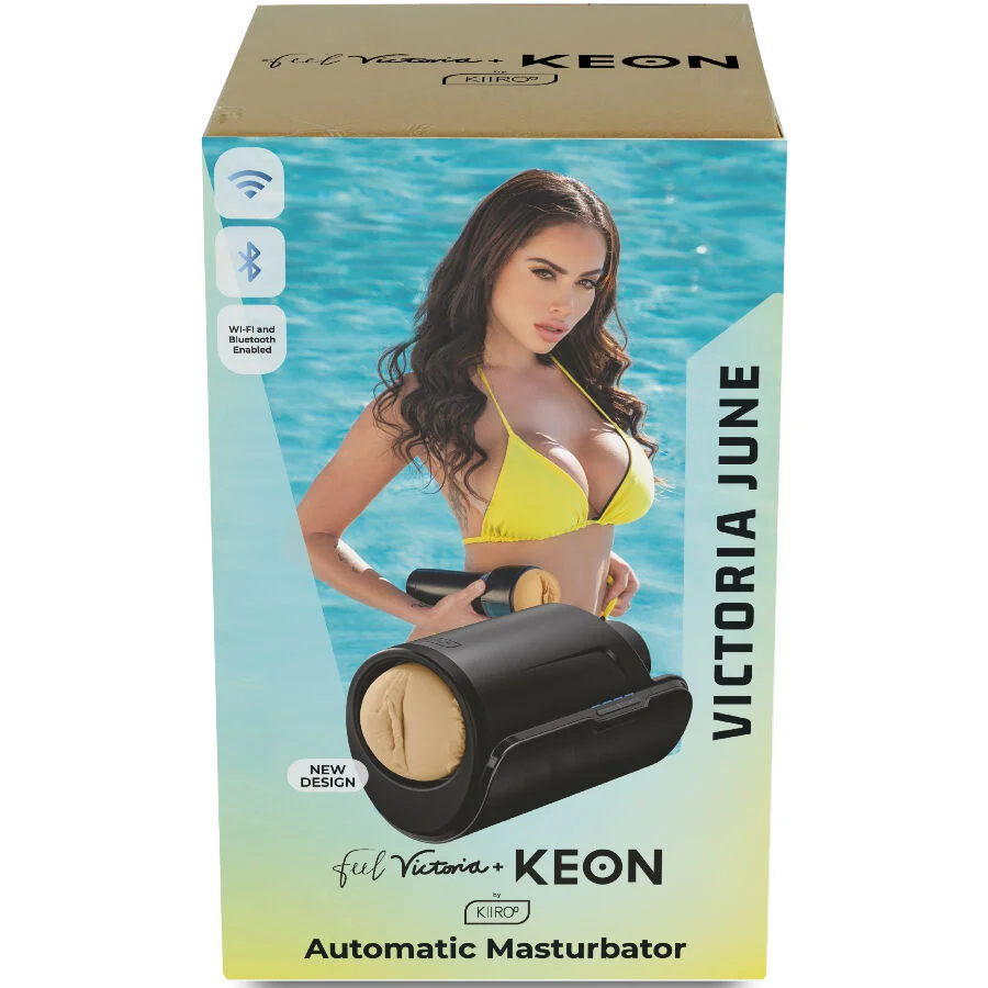 Kiiroo Keon WiFi + FeelVictoria masturbatore automatico interattivo