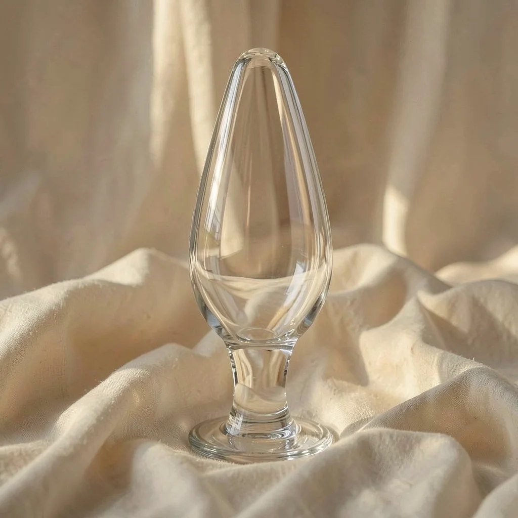 Icicles N. 26 dildo in vetro borosilicato 10 cm