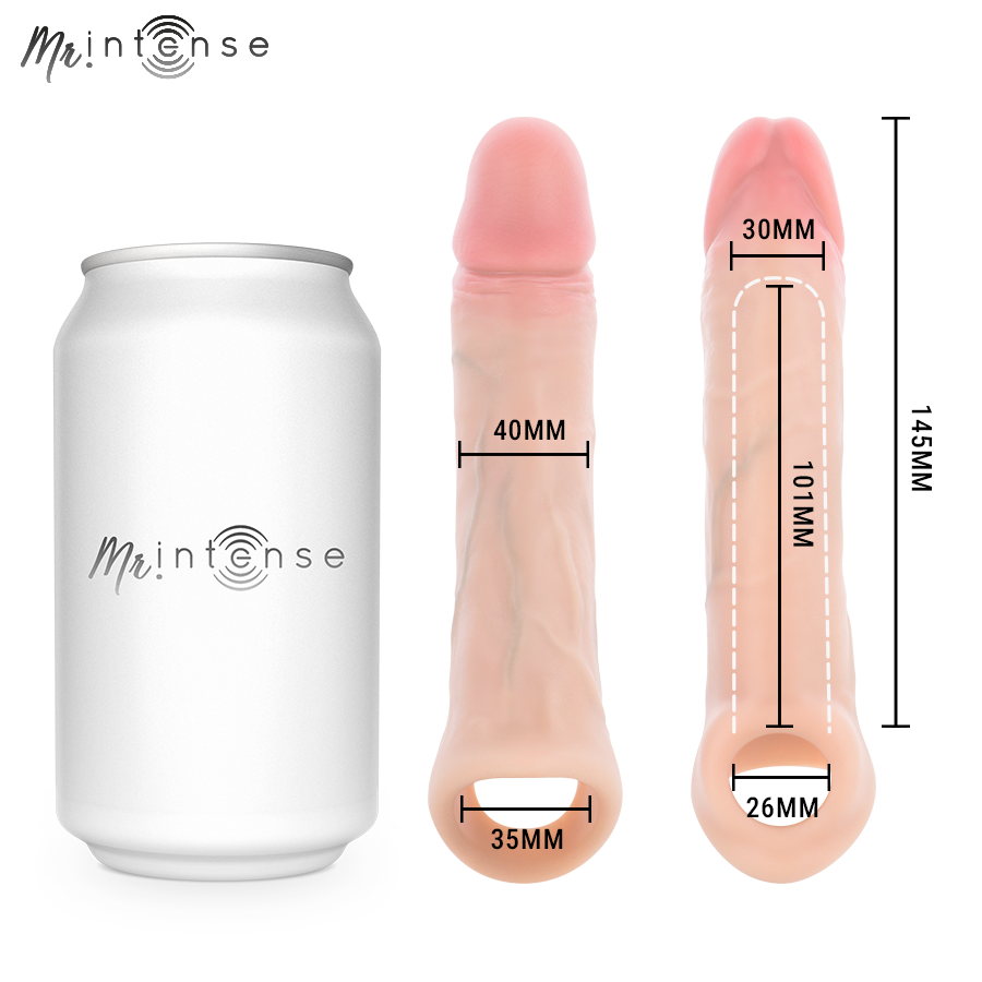 Mr Intense Simon M Guaina Fallica Silicone 14,5 cm