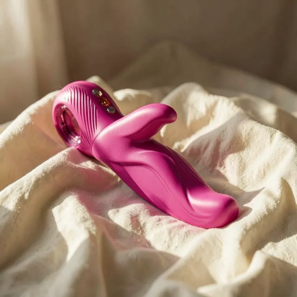 Fun Factory Lady Bi vibratore rabbit magenta 2 motori