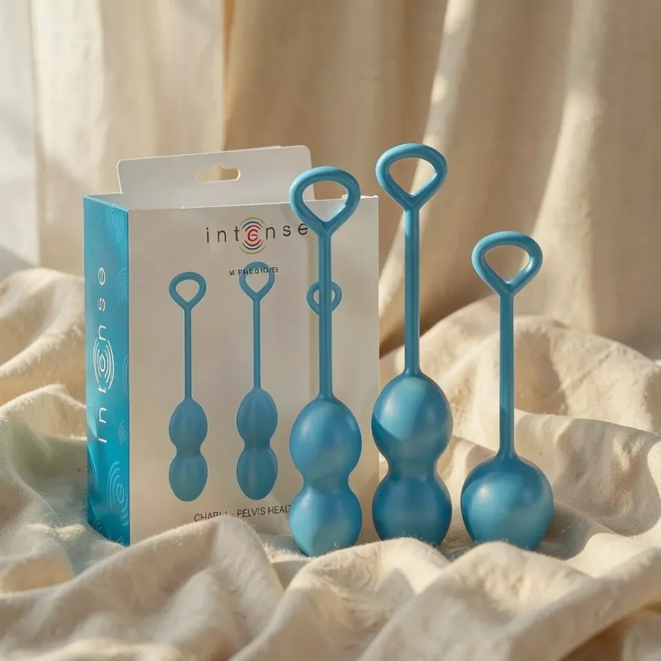 Intense Charli Kit palline Kegel 3 pezzi silicone medicale